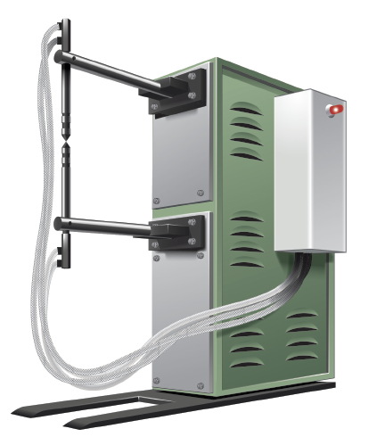 Image of typical resistance spot welder