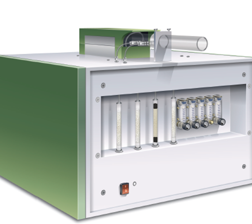Illustration of a typical gas chromatograph unit