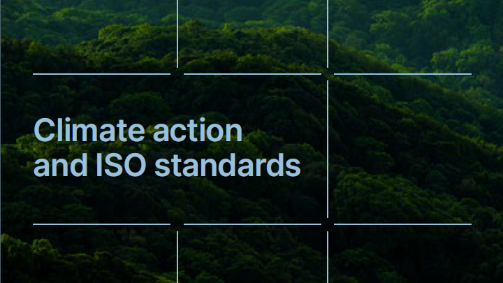 Climate action and ISO standards