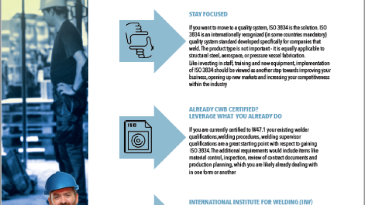 ISO 3834 Quality System for Welding