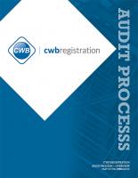 CWB Registration - Audit Process