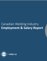 Canadian Welding Industry Employment & Salary Report 